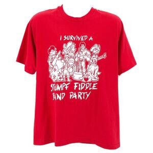 90s Stumpf Fiddle Band Party tshirt 1990s vintage